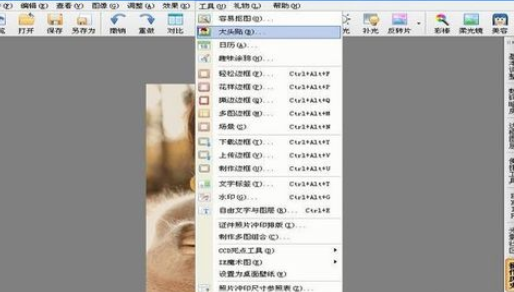 光影魔术手制作大头贴的详细操作教程截图