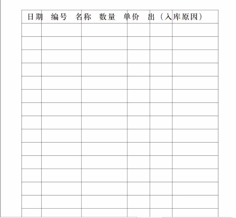 CorelDraw X4制作入库表的操作步骤截图