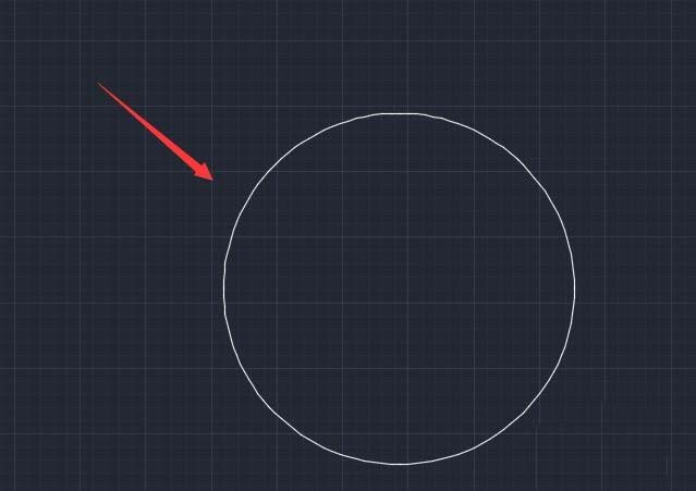 AutoCAD2016通过3点画圆的操作步骤截图