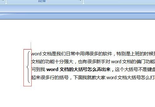 Microsoft Office 2003中输入括号的操作教程截图