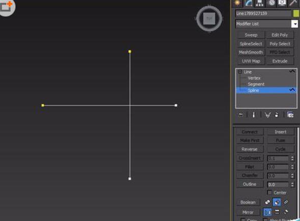 3Ds MAX使用Trim进行样条线剪切的操作教程截图