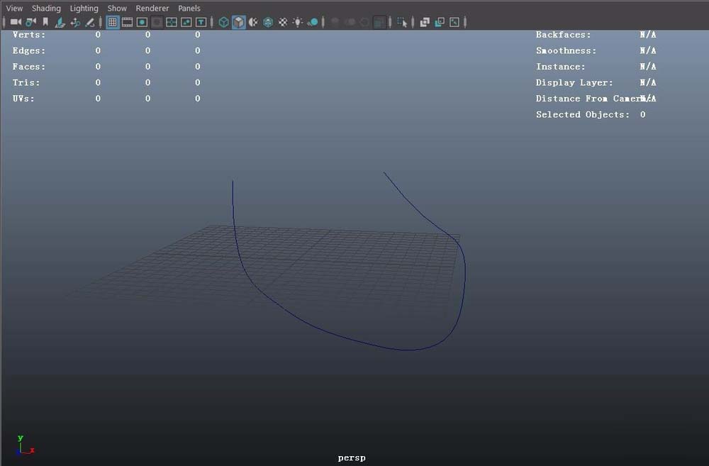 maya中planar成面命令使用操作教程截图
