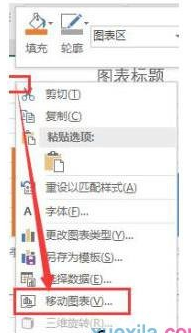 excel2016随意移动图表位置的操作步骤截图