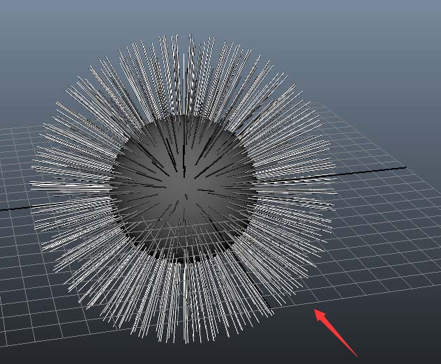 maya将模型转为xgen曲线的操作教程截图