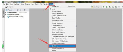 PyCharm查看有效期的操作方法截图