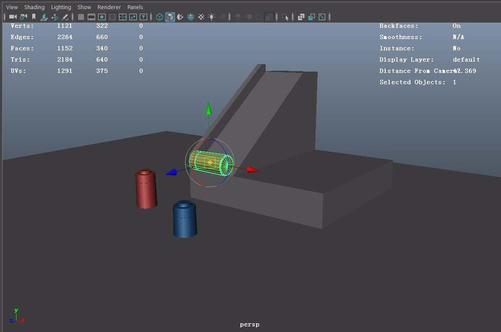 maya模型改变中心点和方向的具体操作步骤截图