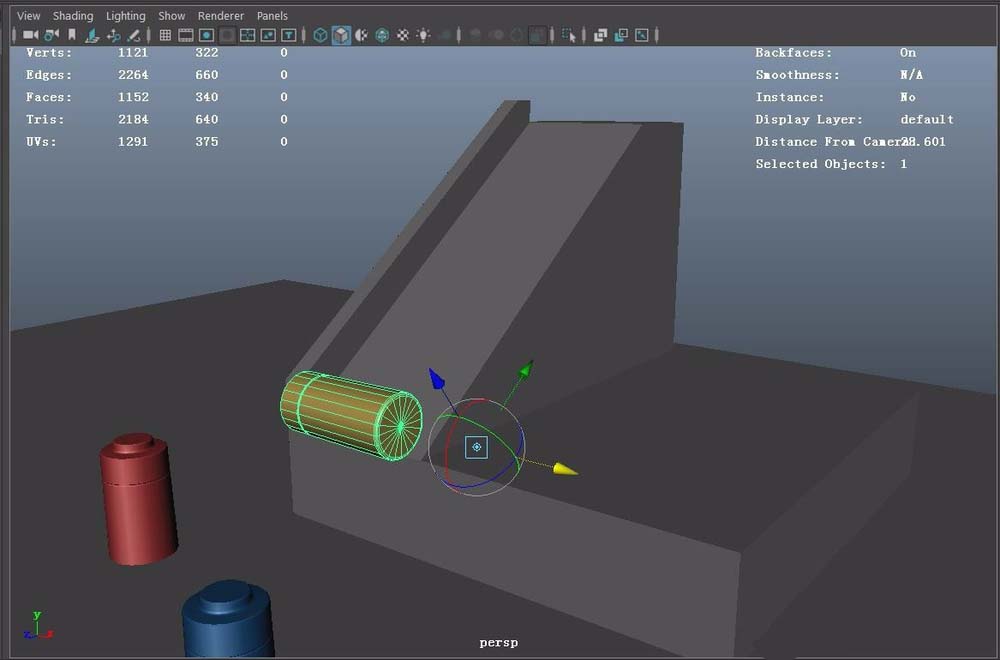 maya模型改变中心点和方向的具体操作步骤截图