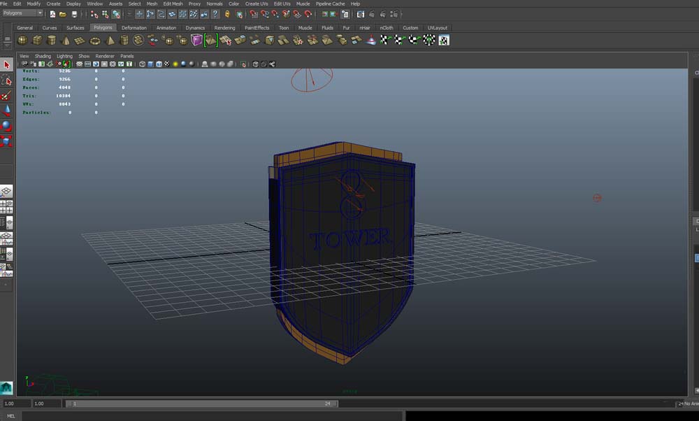 maya测量模型距离的详细操作教程截图