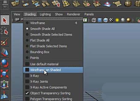maya软件使用操作步骤截图