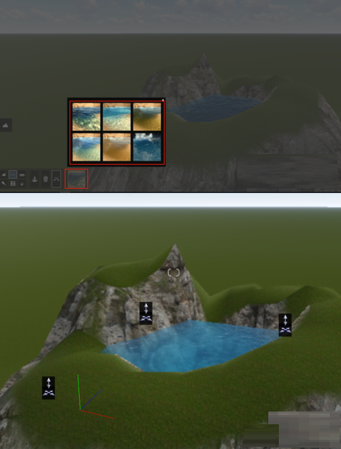 Lumion设置小型湖泊效果的操作方法截图