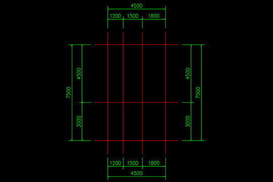 CAD迷你家装快速绘制轴线的操作教程截图