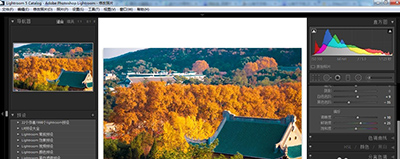 Lightroom制造分离色调打旧照片的操作方法截图