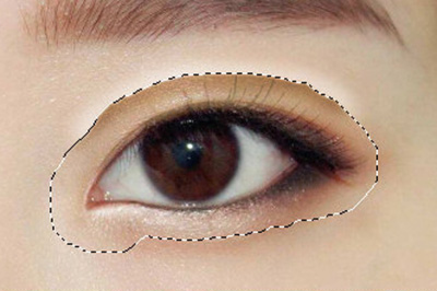 Photoshop给人物p出双眼皮的操作方法截图