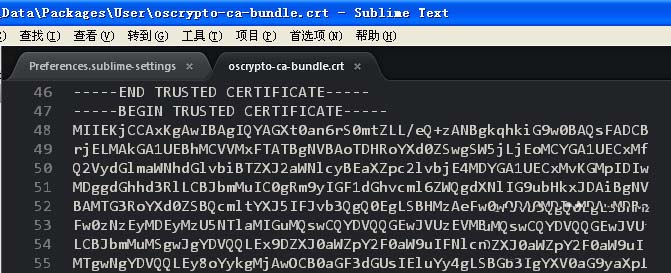 sublime text开启禁止打开上次关闭未退出文件的方法步骤截图