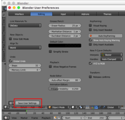 Blender恢复初始设置的详细步骤介绍截图
