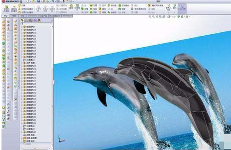 Solidworks绘制海豚的详细操作步骤截图