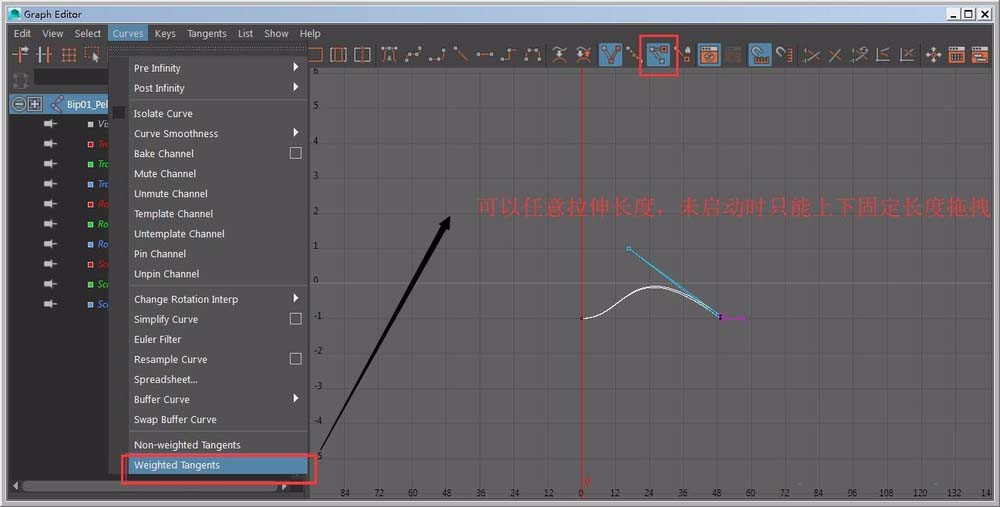 maya软件中曲线编辑器的详细使用介绍截图