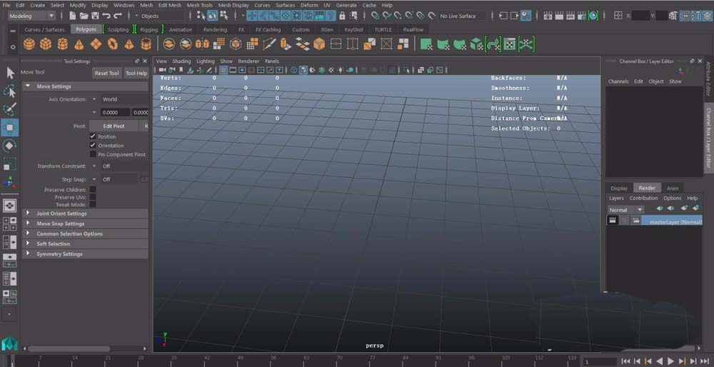 maya将两个物桥连接的方法步骤截图