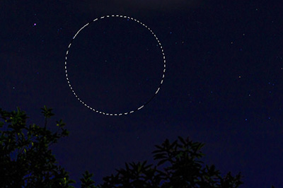 Photoshop绘制月亮特效的操作方法截图