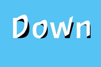 Photoshop制作折叠字体的相关教程截图