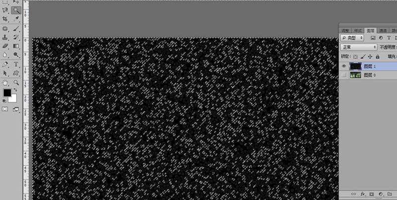 Adobe Photoshop给大树设计斑点光源的详细教学截图