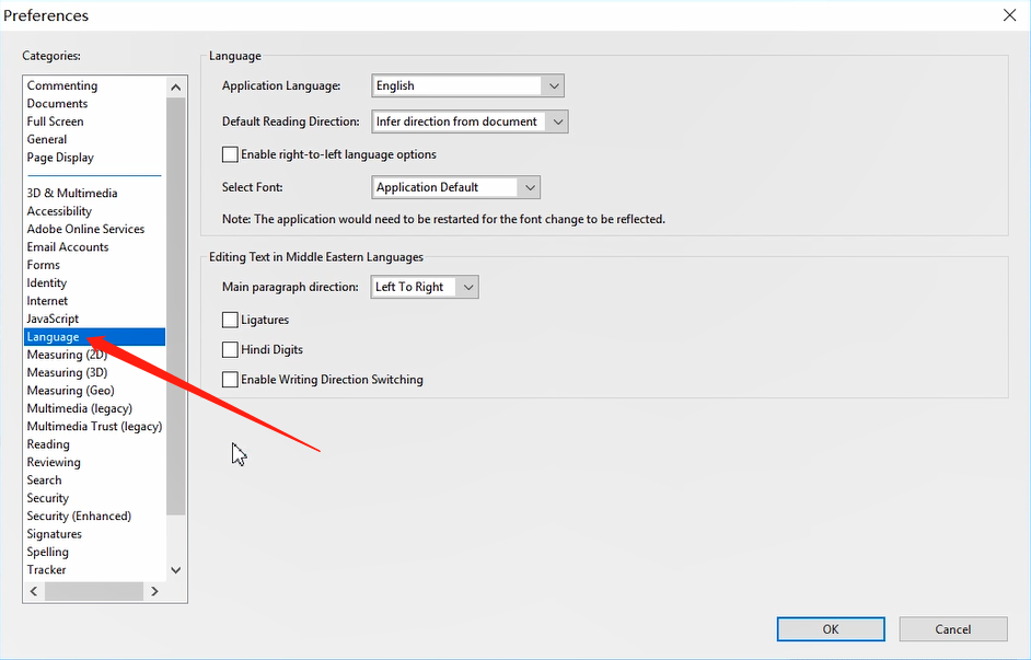 Adobe pdf阅读器（Adobe reader xi）设置中文的方法教程截图