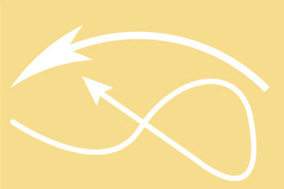 Photoshop绘制弯曲箭头的操作步骤截图