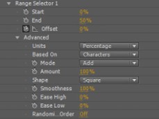 AE做出文字飞闪效果的使用方法截图