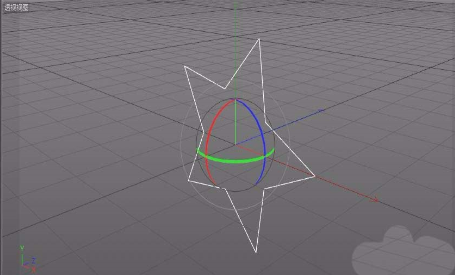 C4D设计五角星的方法步骤截图