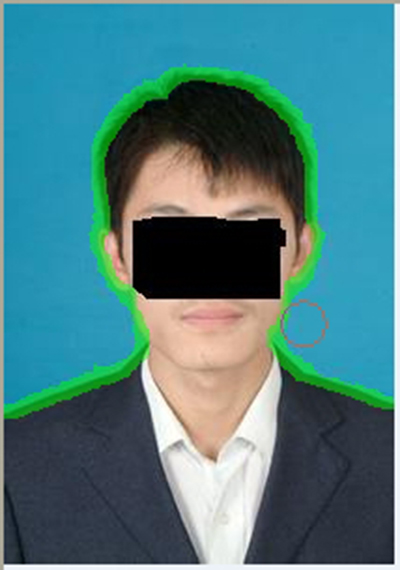 证照之星替换证件照片背景的操作流程截图