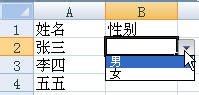 excel2007创建列表的操作流程截图