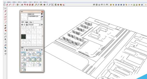 草图大师导出清晰线稿的操作教程截图