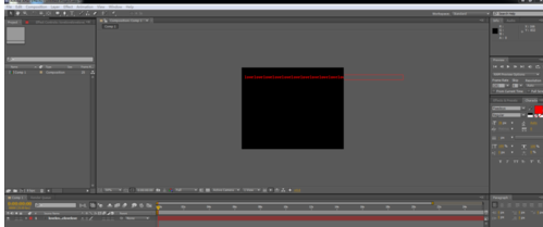 AE绘制路径文字动画的图文步骤截图