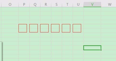 wps2019制作邮政编码方格的图文方法截图