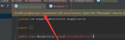 Android Studio修改标签显示位置的方法截图