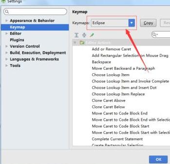 Android Studio快速切换快捷键映射的详细步骤截图