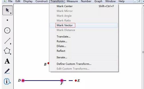 几何画板制作图形的平移动画的操作方法截图