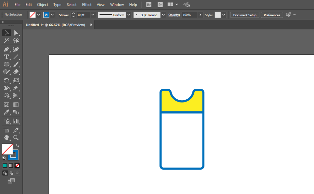 ai绘制电影票类票据图标的操作方法截图