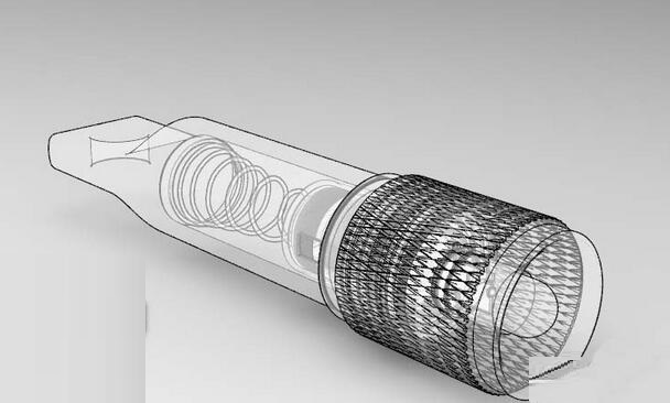 KeyShot模型渲染出线框图的操作教程截图