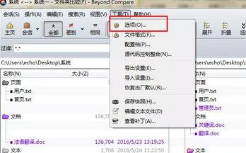 Beyond Compare移动文件时取消提示的操作步骤截图