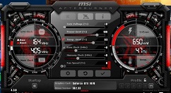 教你MSI Afterburner(微星显卡超频工具)使用操作