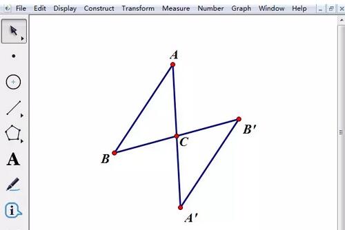 几何画板制作图形平移和旋转的操作方法截图