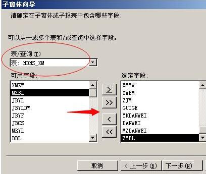 access引用子窗体来显示数据的详细方法截图