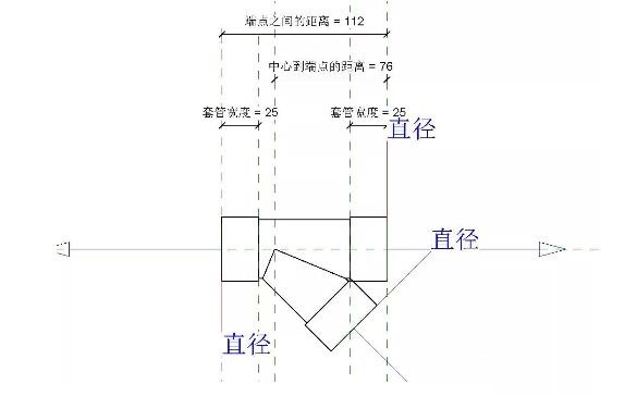 Revit管件族45度斜三通制作教程截图