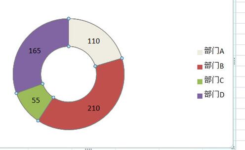 Excel饼图制作教程截图