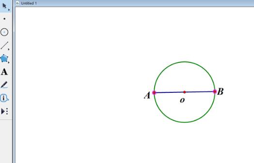 几何画板通过文字说明作出相应图形的操作步骤截图