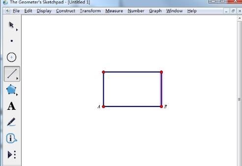 几何画板绘制矩形的图文教程截图
