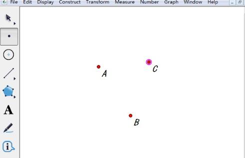 几何画板绘制二面角的操作流程截图