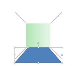 PPT制作四等分的模板的操作流程截图