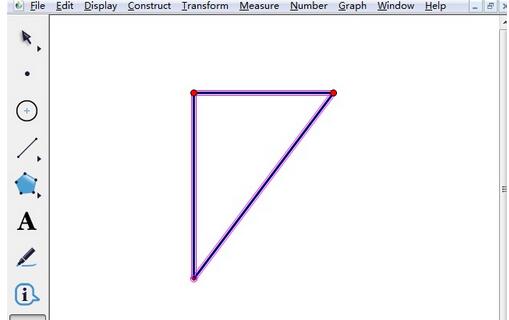 几何画板绘制出不同种类的三角形的详细方法截图